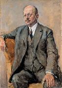 Max Slevogt Portrait of Julius Freund oil